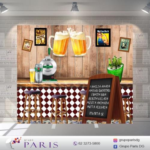 Painel Sublimado Boteco / Bar / Cerveja