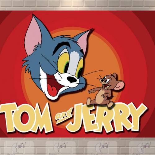 Painel Sublimado Tom e Jerry