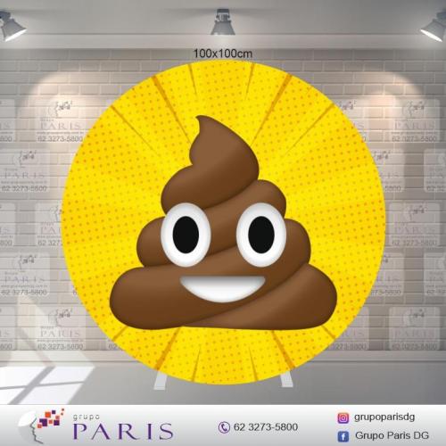 Painel Sublimado Emoji