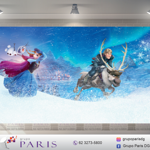 Painel Sublimado FROZEN