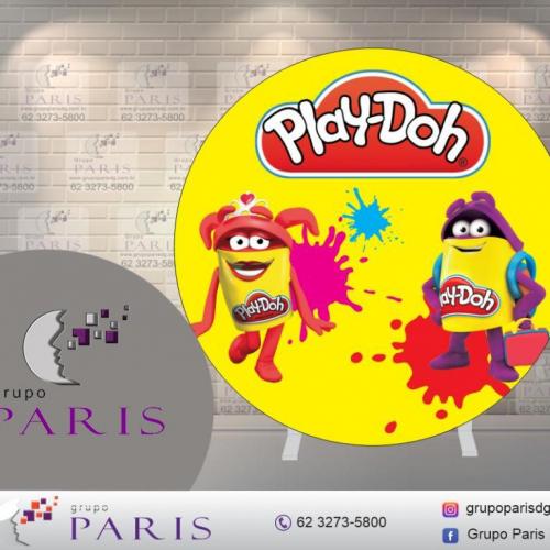 Painel Sublimado Play Doh