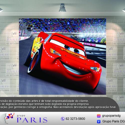 Painel Sublimado Carros