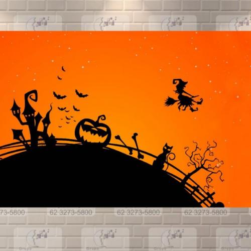 Painel Sublimado Halloween