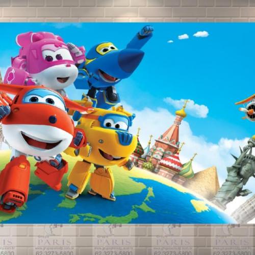 Painel Sublimado Super Wings